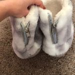 Aerosoles 🌸Aérosoles Gray and White Fuzzy Ankle Boots Photo 1