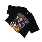 Gildan Ladies Drake champagne Papi Drizzy Black cropped Short Sleeve Tee Photo 0