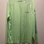 Columbia  PFG long sleeve neon green shirt Photo 0