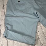Fresh Produce  Safari Pedal Pushers Bermuda Shorts Bluish Green Pastel Teal sz XL Photo 15