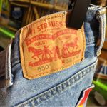 Levi's Hand-painted Denim Levi’s Groovy Cut-off Shorts W38 Photo 2