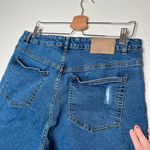 American Tall distressed jada mom jeans size 32 tall (women’s size 14) Photo 4