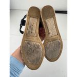 Ralph Lauren Lauren  Navy Blue Canvas Espadrille Wedge Sandals Women Size 6.5 Photo 2