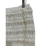 Sacai square lace white woven eyelet fit flare skirt size‎ 2 NEW $1200 Photo 1