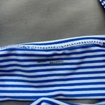 Aerie  Blue and White Striped Bikini Top Photo 1