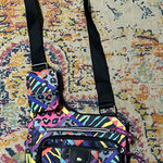 Lily bloom  Multicolor Crossbody Bag 80s Retro Vibes Photo 0