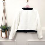NWT J Crew Factory Black and White Tweed Lady Jacket Size 8 BS928 Photo 6
