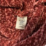 Sundance  burnt orange chenille long sleeve sweater size PS Photo 4