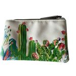 Starbucks  ARIZONA desert garden coin purse with key ring zipper New Photo 2
