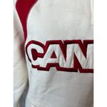 Team Canada Olympic HBC Hoodie Jacket womens Small Olympics Half Zip Sweatshirt White Photo 3