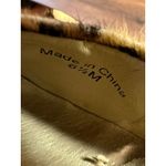 Diane Von Furstenburg Bonnie Calfhair Pumps w/ Gold Buckle Size 6.5 EUC!! Photo 6