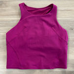 Lululemon Wunder Train Racerback Tank Top Magenta Purple Women Size 6 Photo 0