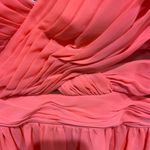 Vibrant Coral Dress Orange Photo 3