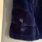 Generation Love  Midnight Blue Faux Fur Vest Photo 4