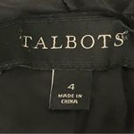 Talbots dark red pink black greens and blue Tweed jacket with pockets Size 4 EUC Photo 8