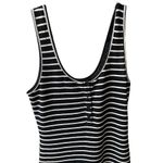 En crème navy and white stripped‎ dress, M Size M Photo 2