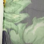 Unbranded Sheer Floral Lightweight Viscose Square Scarf India Blue Photo 10