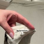 Reformation Vida Top in Wild Brown/White size XL Photo 5