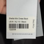 Princess Polly Shellie Black Satin Cutout Mini Dress NWT Party Club Formal 6 Photo 4