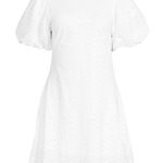 Free People Apricot Rose Mini Dress. Eyelet dress Photo 3