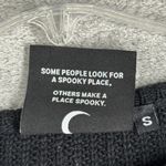 KILLSTAR Sweater Black Distressed Thrashed Punk Rock Emo Goth Grunge Size Small Photo 7