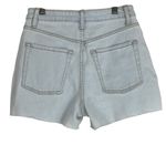 SO NWT  Womens 25 Crochet Patchwork Denim Shorts Boho High Rise Raw Hem Festival Photo 1