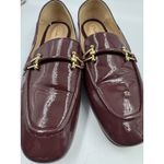 Clarks Women’s Size 9.5 Merlot Slip-On Loafer Leather Burgundy/Red Photo 14