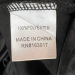 Princess Polly  Mini Dress Womens 8 Black Silky Lace Up Back Night Out Flirty Photo 12