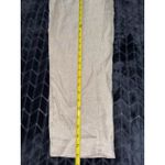 Athleta Women's Voyager Linen Pants Undyed Beige Elastic Adjustable Waist Sz 6 T Photo 12