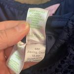 Lilly Pulitzer True Navy Scalloped Shell Lace Lana Skort Romper Photo 6