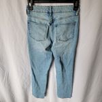 PacSun  Light Wash Mid Rise Straight Leg Cropped Ankle Mom Jeans Size 23 Photo 10