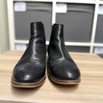 Dune London Black Leather Ankle Chelsea Paddock Booties Photo 3