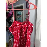 Valentines Day slip on lingerie style dress Red Size M Photo 4