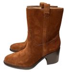 Veronica Beard NEW Carmen Cedar Western Suede Boots size 6.5 Photo 4