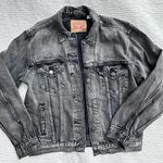Levi's trucker denim jacket in black wash Photo 0