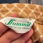 Vintage Summit Sportswear Midi Skirt Tan White Diamond 12 Photo 7