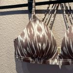 Athleta  Women’s Beige Tan Aztec Bikini Top Size XS Photo 3