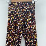 Aerie  Offline Goals‎ High Waisted Black Multicolor Abstract Leggings Size S Photo 3