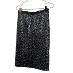 BB Dakota  black sequin pencil skirt. Size small Photo 5
