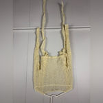 Urban Outfitters  Yellow Knit Tie Front Cardigan Top Medium Basic Casual Everyday Photo 4