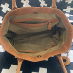 Isaac Mizrahi Isaac mizrah Tan pebble leather purse tote Photo 4