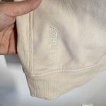 Athleta  Cozy Karma 1/4 Zip Sweatshirt Sweater Women M Beige Athleisure Minimal Photo 4