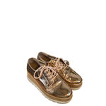 ALDO  Metallic Rose Gold Platform Lace Up Sneakers Women Sz 6.5 Photo 13