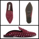 Chinese Laundry đź’•KRISTIN CAVALLARIđź’• Suede Studded Loafer Mules ~ Amethyst 8.5 New in Box Photo 5