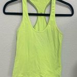 Lululemon Cool Racerback Wild Lime Size 4 Neon Yellow-Green Photo 4