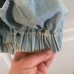 ZARA Vintage  Short scrunched Denim Vest Photo 7