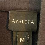Athleta  Women's Black Quarter-Zip Long Sleeve Top - Size M Photo 2