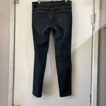 The Great  Almost Skinny Dark Wash Jeans Slim Womens 25 USA Distressed stretchy Photo 5