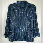 Chico's NWT Chico’s Travelers Collection Julianne Jacket India Ink Size 1 (Medium/8) Photo 6