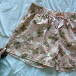 NWT Womens Size Large Pink Sleep Set Tank Top Shorts Butterflies Bows Coquette Photo 8